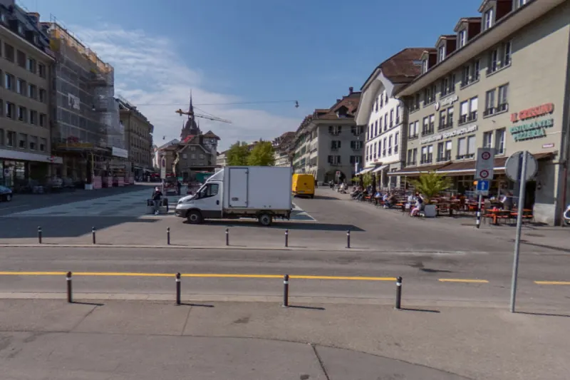 Stadt Bern – Wasser- und Stromleitungen durch Unfall beschädigt