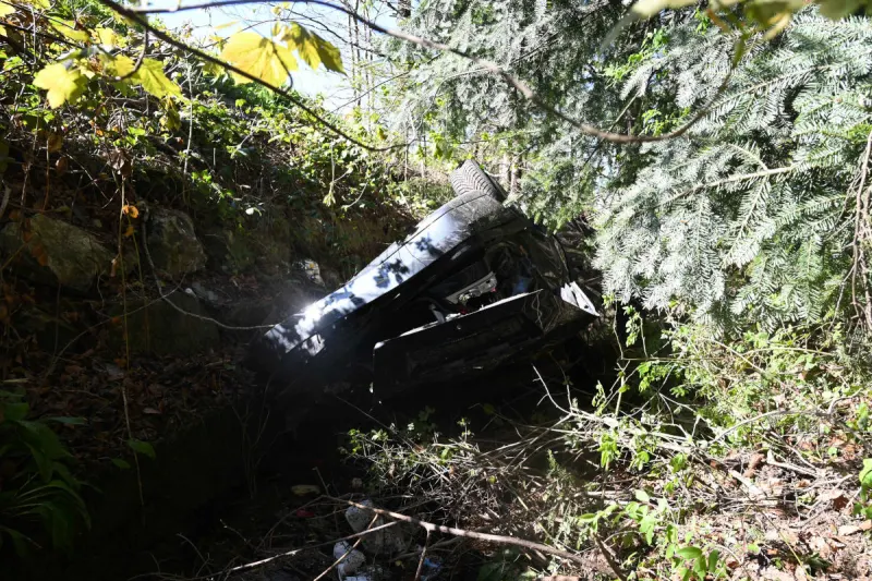 Degersheim SG – Unfall nach Überholmanöver