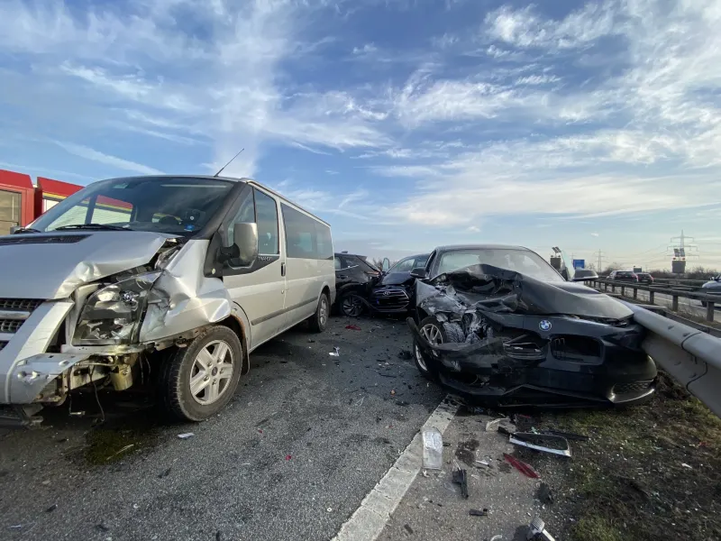 A61 Mutterstadt – Schwerer Verkehrsunfall mit 7 Verletzten