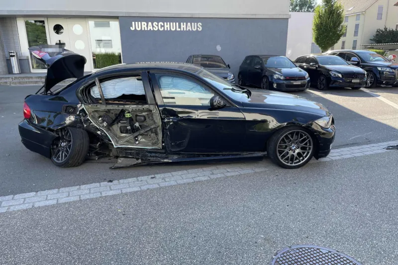 Rupperswil AG – Neulenker verunfallt in Begegnungszone