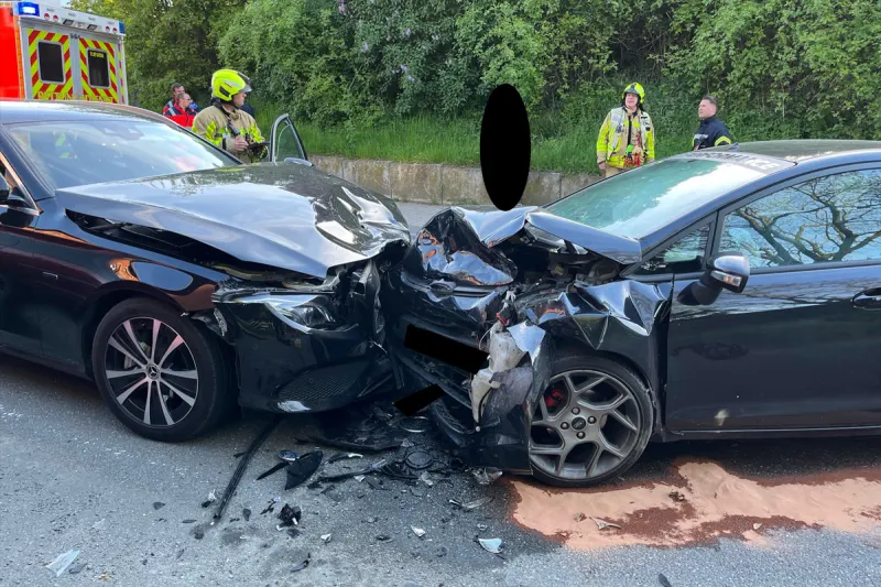Bad Oeynhausen – Schwerer Unfall nach Überholmanöver