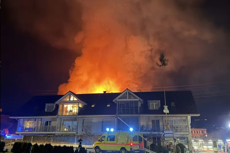 Wichtrach BE – Mann wegen Brandstiftung festgenommen