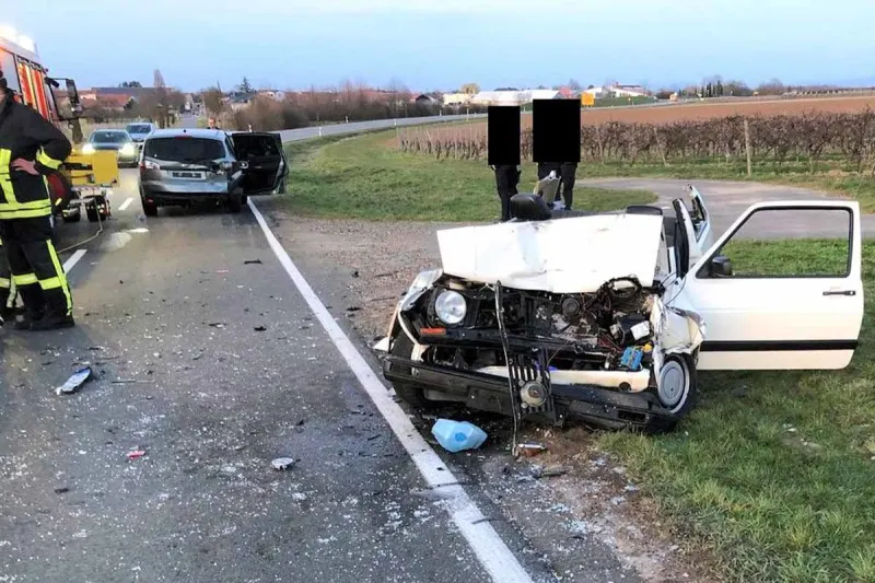 Mörstadt - Sechs Verletzte bei Unfall