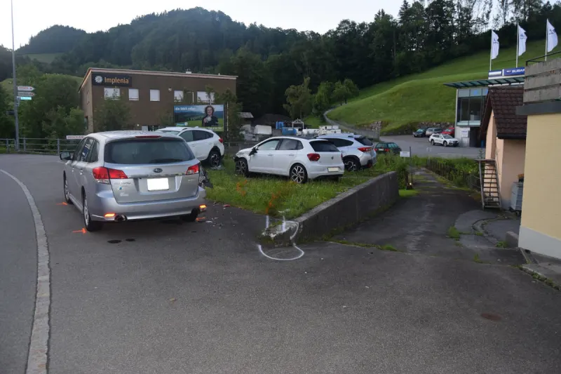 Bühler AR – Unfall nach Sekundenschlaf