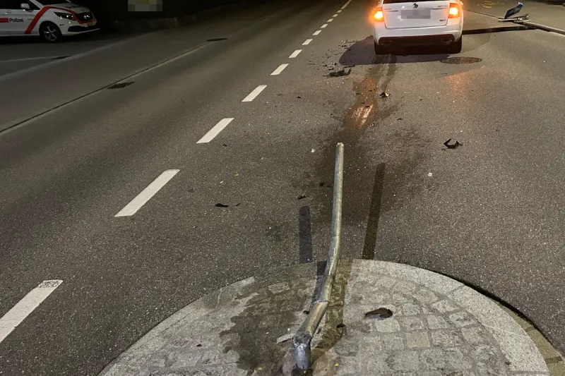Romanshorn / Wängi TG – Zwei Unfälle wegen Sekundenschlaf