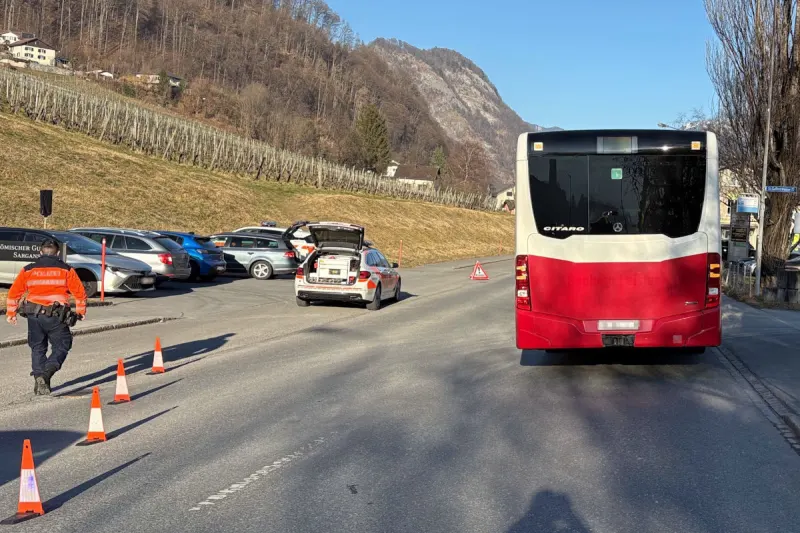 Sargans SG – 9-jähriger Junge bei Unfall verletzt