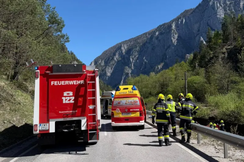 Admont – Motorradfahrer bei Unfall tödlich verletzt
