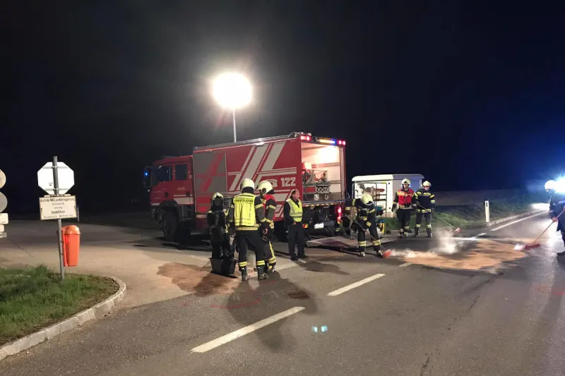 Weistrach – Verkehrsunfall zwischen Auto und Moped