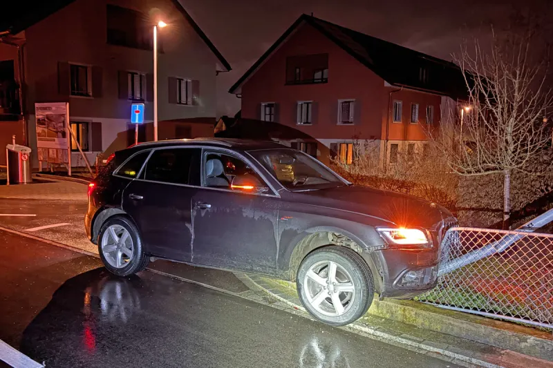 Schocherswil TG – Sekundenschlaf führt zu Unfall