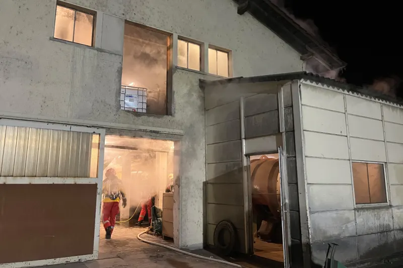 Gachnang TG – Mottbrand in Trocknungsanlage