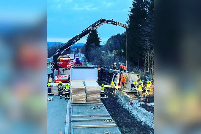 A2 Villach – Verkehrsunfall mit Sachschaden auf der Südautobahn