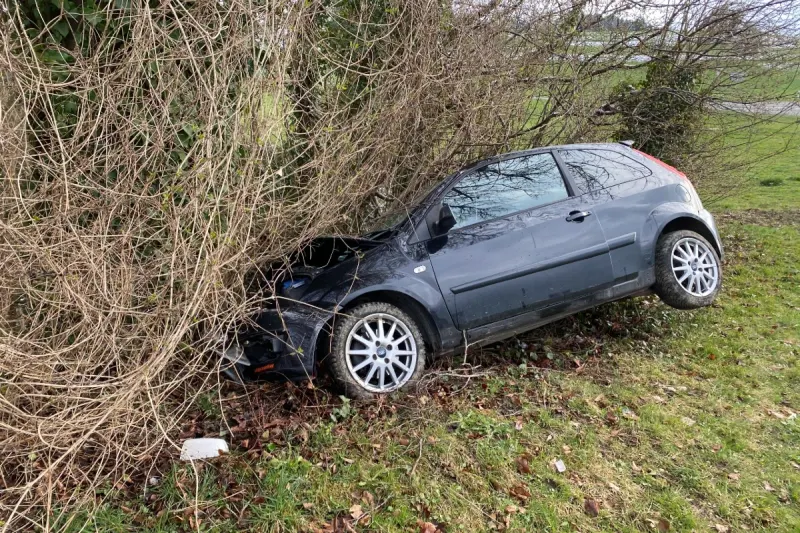 Friltschen TG - Junger Fahrer verliert Kontrolle über Ford - Alkohol war im Spiel