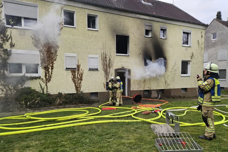 Kleve – Wohnung in Mehrfamilienhaus ausgebrannt