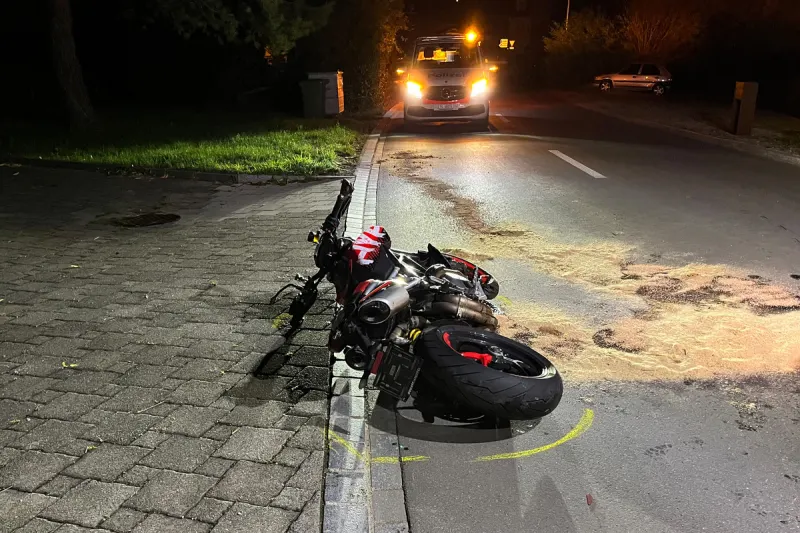 Langrickenbach TG - Motorradfahrer nach Unfall schwer verletzt 