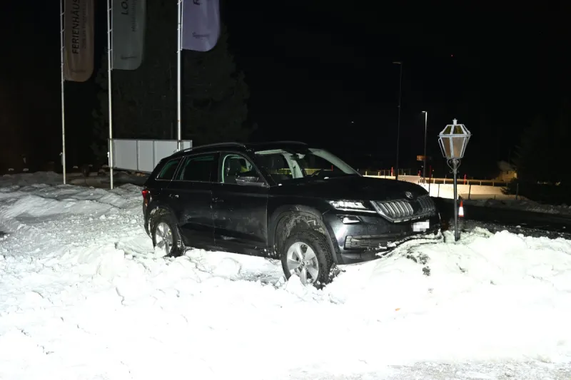 Unterwasser SG – Mit gestohlenem Auto fahrunfähig Selbstunfall verursacht