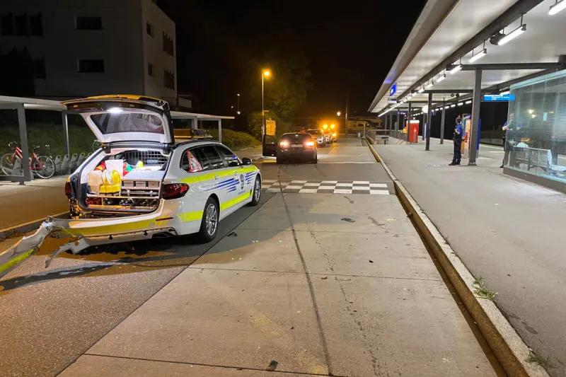 A1 Wettingen AG und Buchs ZH – Flucht vor Polizei endet mit Unfall
