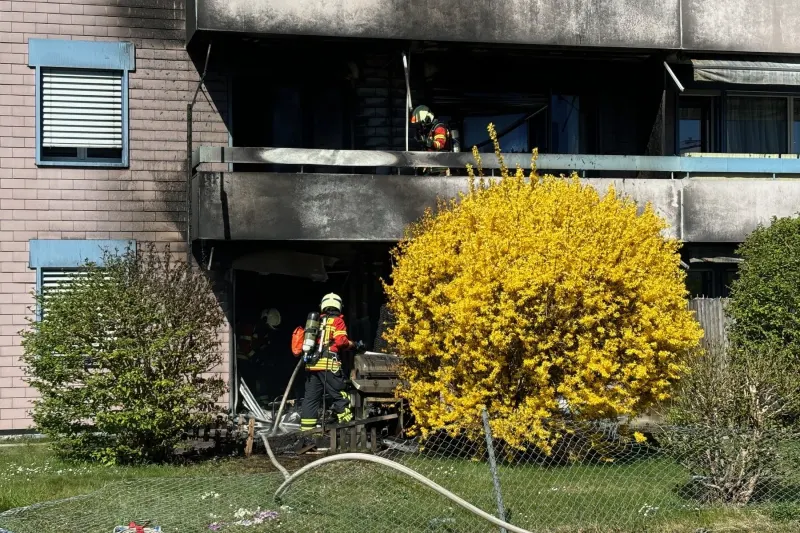 Aadorf TG – Parterrewohnung in Vollbrand