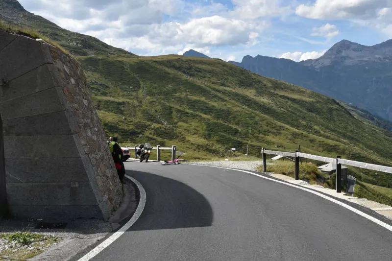 Splügen GR – Fahrradfahrer bei Selbstunfall verletzt