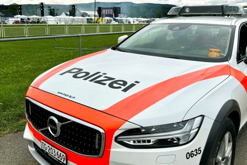 Frauenfeld TG - Elf Festnahmen auf dem Openair 2024