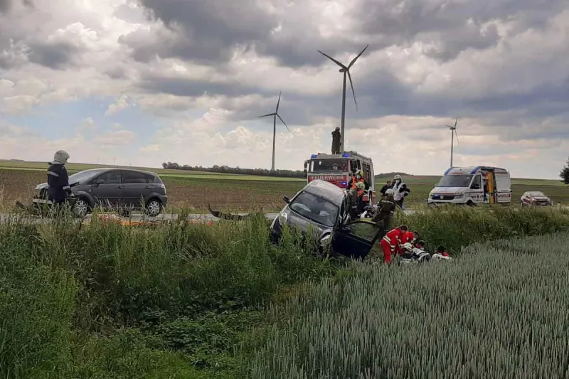 Grosskrut - 75-Jährige nach Verkehrsunfall schwer verletzt