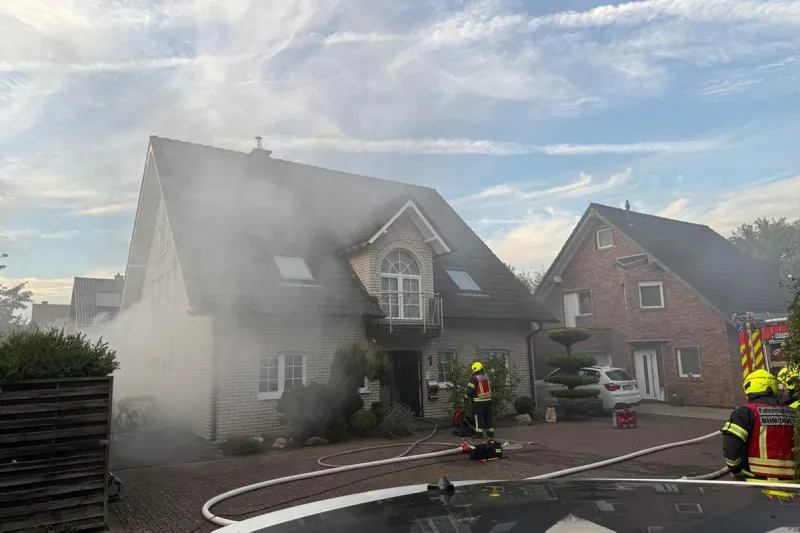 Bergheim NW – Brand von Akku in Keller von Einfamilienhaus