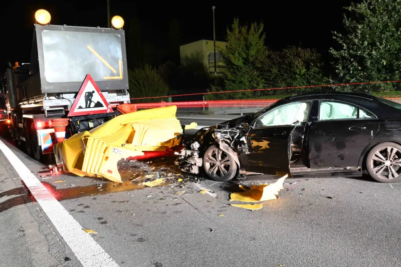 A2 Sursee LU – Schwerer Unfall mit Arbeitsmaschine 