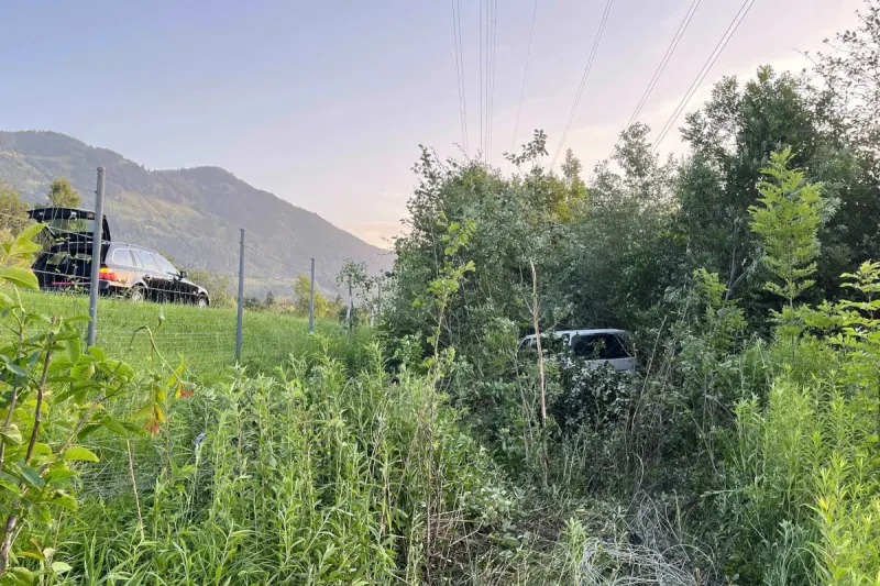 A13 Sennwald SG – Zwei Kinder verletzt nach Unfall wegen Sekundenschlaf