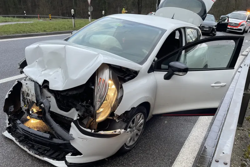 Frauenfeld TG - Zwei Verletzte nach Unfall