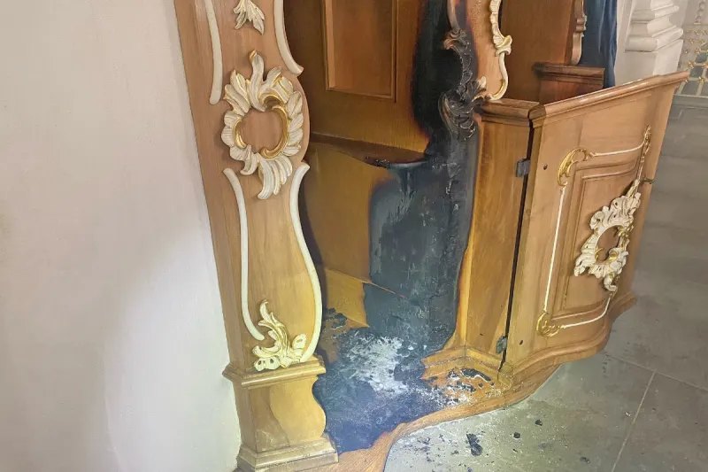 Thurgau - Beichtstuhl gerät in Kreuzlingen in einer Kirche in Brand