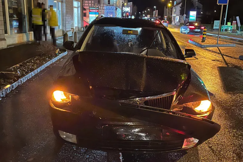 Amriswil TG - Autofahrer bei Auffahrunfall verletzt 