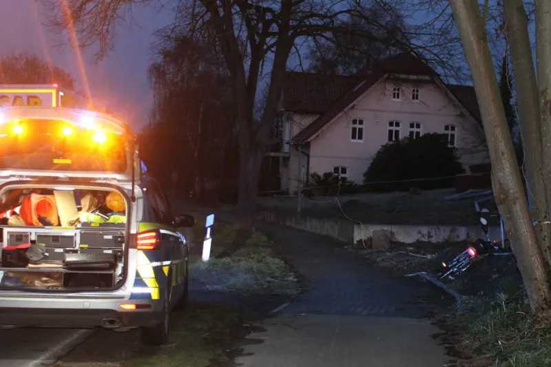 Hüllhorst-Schnathort – Fahrradfahrer verunglückt tödlich
