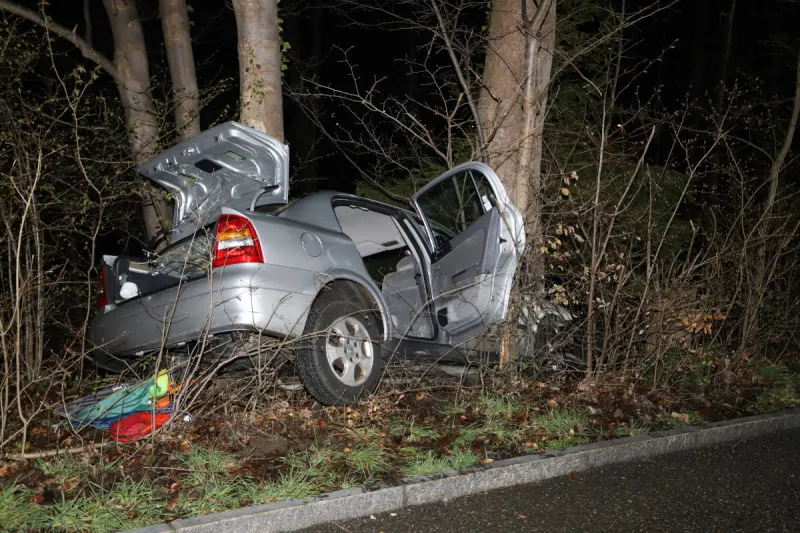 St. Gallen – Selbstunfall mit verletzten Personen