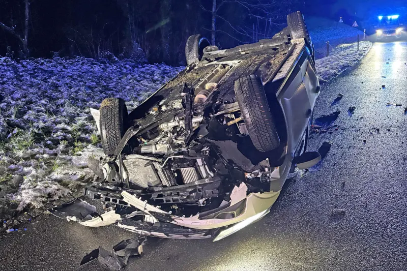 Neukirch an der Thur TG – Mann bei Unfall mit Auto schwer verletzt