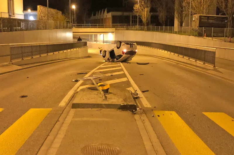 Bürglen TG – Mit 2,08 Promille Unfall gebaut