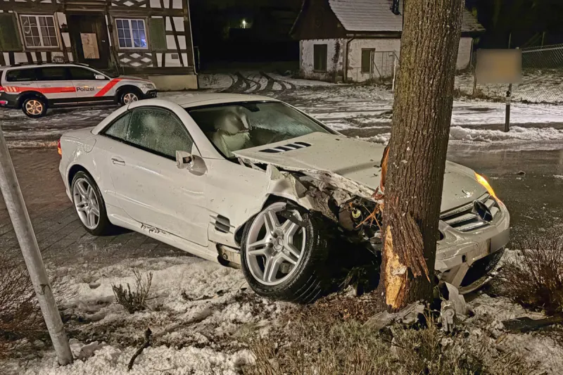 Märstetten TG – Alkoholisiert Unfall verursacht