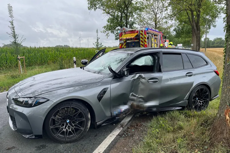 Dülmen NW – Fahrer nach Unfall mit BMW verletzt
