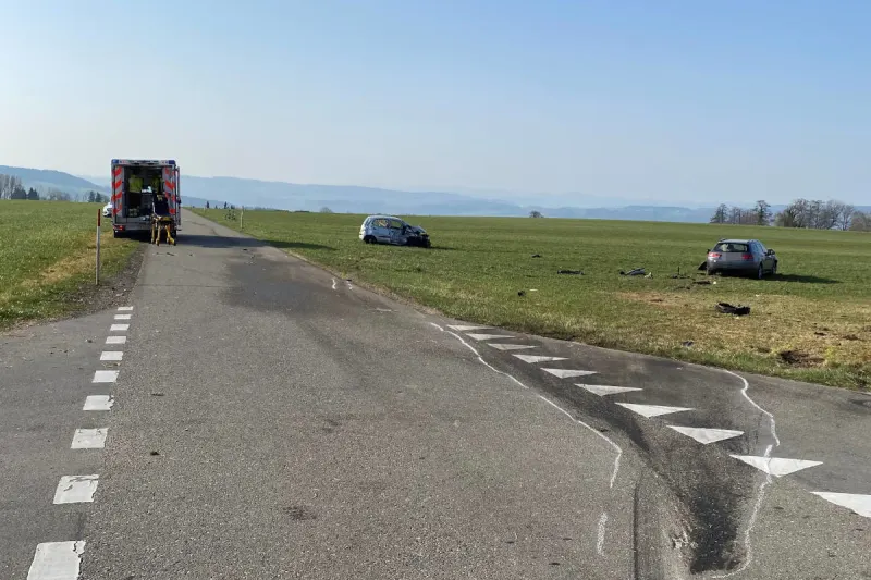 Gunterswilen TG – Bei Kollision verletzt