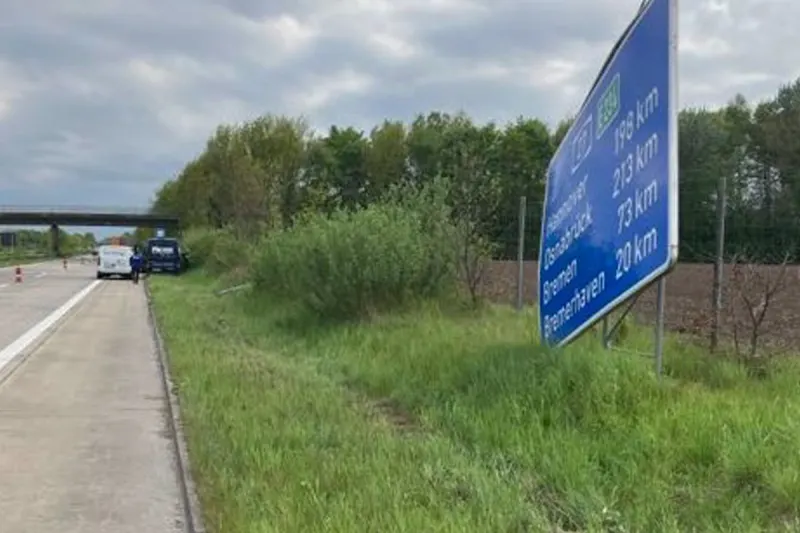 Geestland – Sekundenschlaf verursacht Unfall auf A27