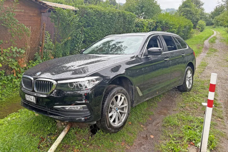 Kreuzlingen TG – Autodiebstahl und Unfall – drei junge Männer festgenommen
