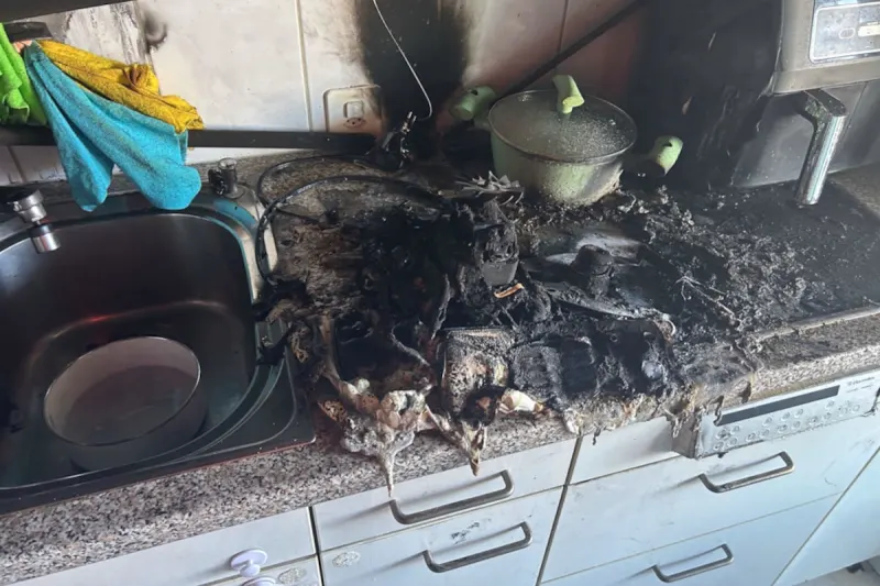 Bronschhofen SG – Küche in Brand
