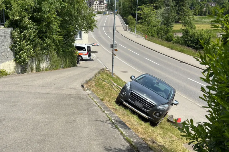 Unfall in Istighofen TG – Ohne Führerausweis am Steuer