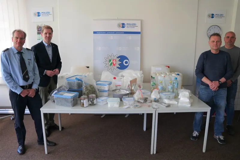 Coesfeld – Polizei hebt Drogenlabor aus