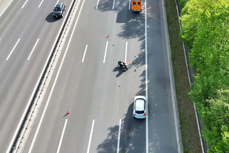 Cham ZG – Tödlicher Unfall mit Motorrad auf der Autobahn A4