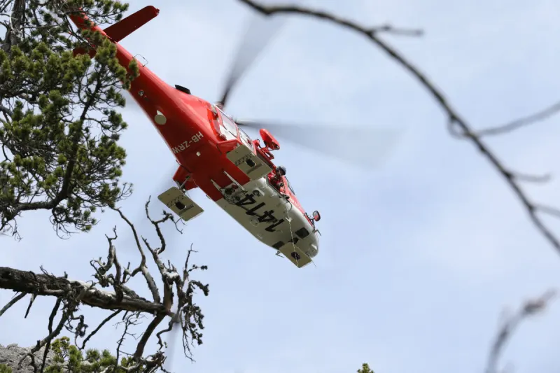 Schlatt TG - Mann bei Erntearbeiten gestürzt - Rega im Einsatz