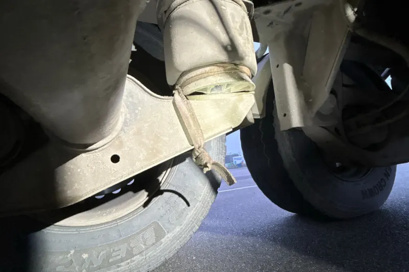 Wiener Neudorf – Gefährlicher Sattelanhänger aus dem Verkehr gezogen