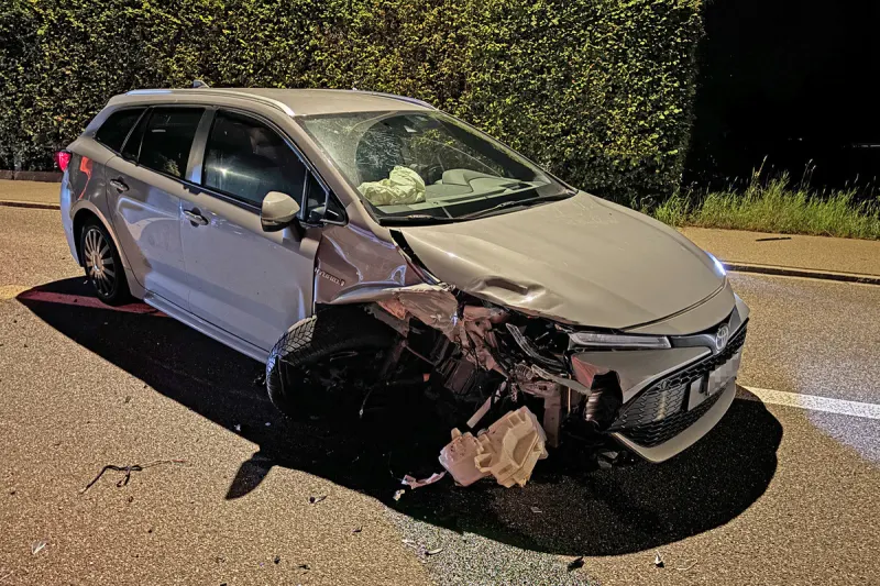 Berg TG - Betrunken Unfall verursacht