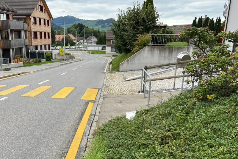 Steinegg AI – Kandelaber umgefahren und abgehauen