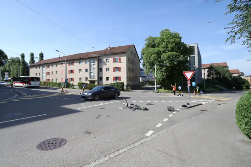 St. Gallen – Verkehrsunfall mit verletzter Person