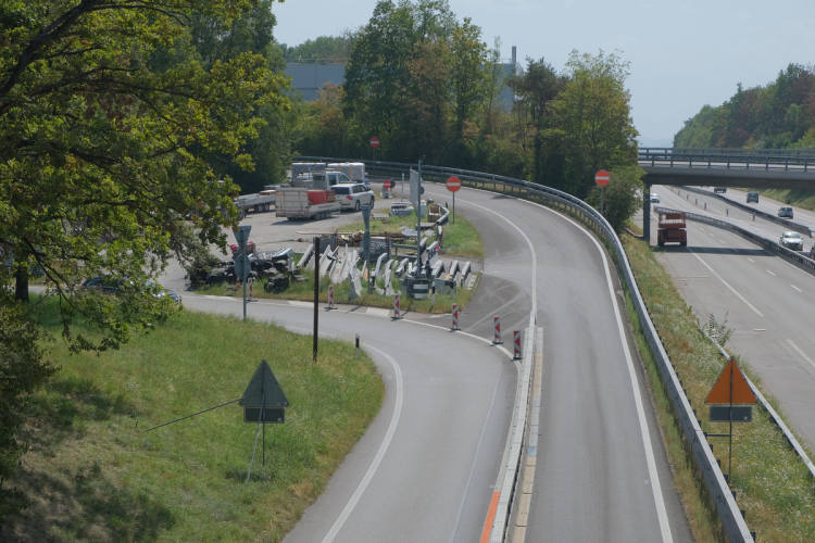A6 Ostring – Muri - Sperrungen wegen Bauarbeiten