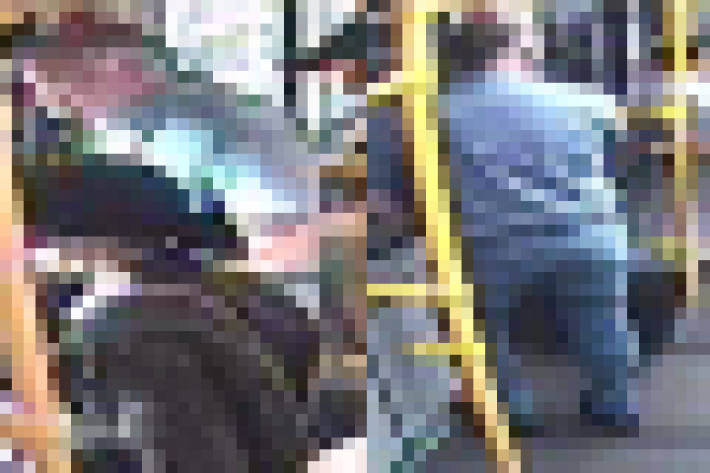 Aufnahmen der Überwachungskamera aus der U-Bahn.